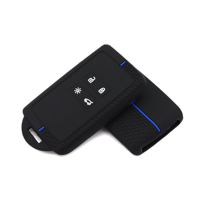 4 Button Silicone Car Case Key Cover For Renault Clio Scenic Megane Duster Sandero Captur Twingo Modus Remote Shell Accessories