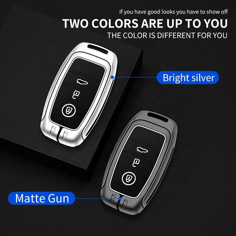 For Protection Zinc Metal Silicon Kia Key Cover For Car Keys