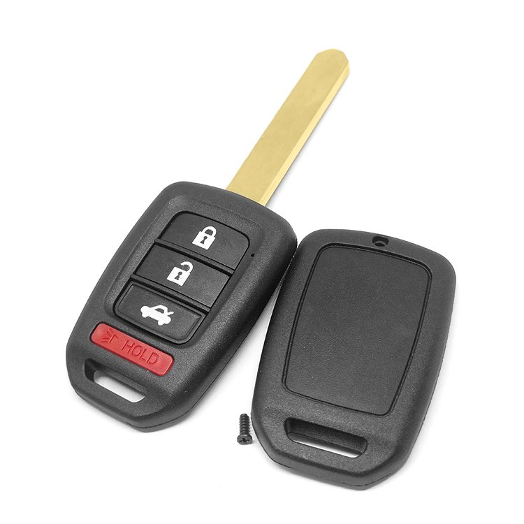 Topbest car key Remote Key Shell Case 2/3/4 Buttons Replacement For H-onda Accord 2013-2016 Civic XRV City CRV HON66 key car