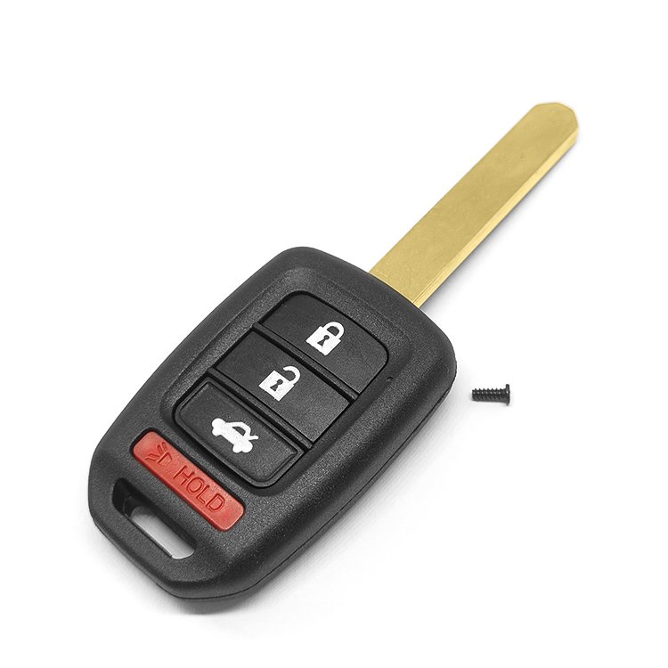 Topbest car key Remote Key Shell Case 2/3/4 Buttons Replacement For H-onda Accord 2013-2016 Civic XRV City CRV HON66 key car