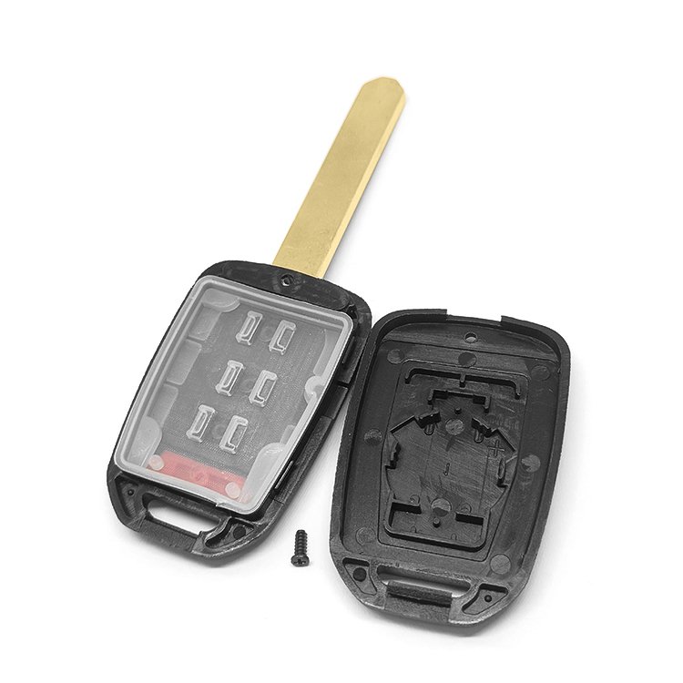 Topbest car key Remote Key Shell Case 2/3/4 Buttons Replacement For H-onda Accord 2013-2016 Civic XRV City CRV HON66 key car