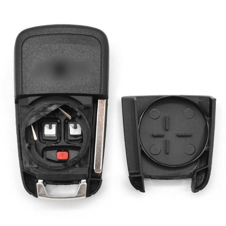 Topbest Flip Folding Remote Car Key Shell C-hevrolet Cruze Epica Lova Camaro Impala 2 3 4 5 Button HU100 Blade Replacement key