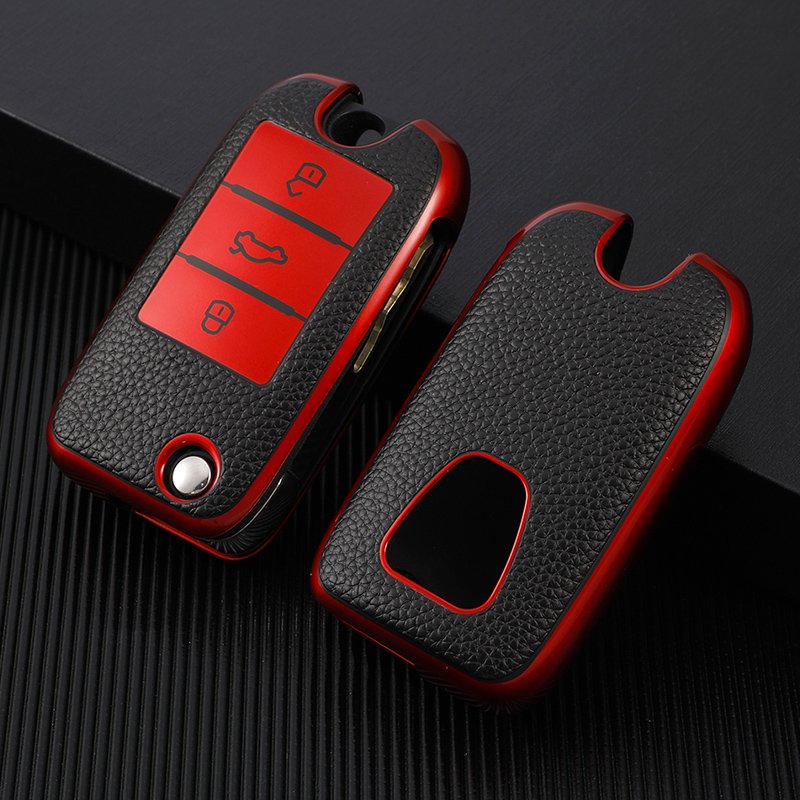 Remote Car Key Protector Case Leather Cover Holder Accessories Keychain Shell Bag for ROEWE RX5 W5 350 360 750 350S I6 RX3 550