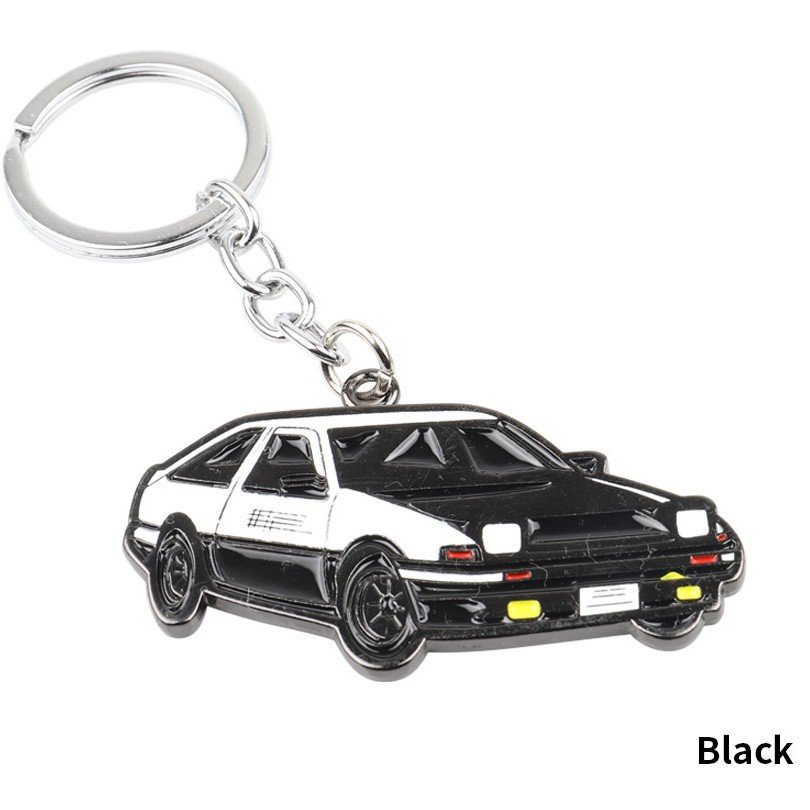New car model key chain pendant metal gift accessories modified enamel keychains