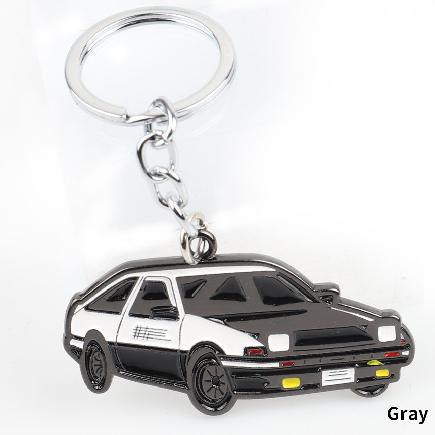 New car model key chain pendant metal gift accessories modified enamel keychains