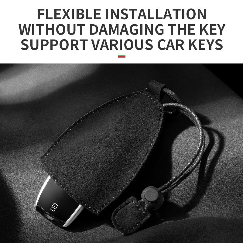 Personalized Leather Key Holder Fashion Leather Key Chain Case Organizer Car Key Cover
