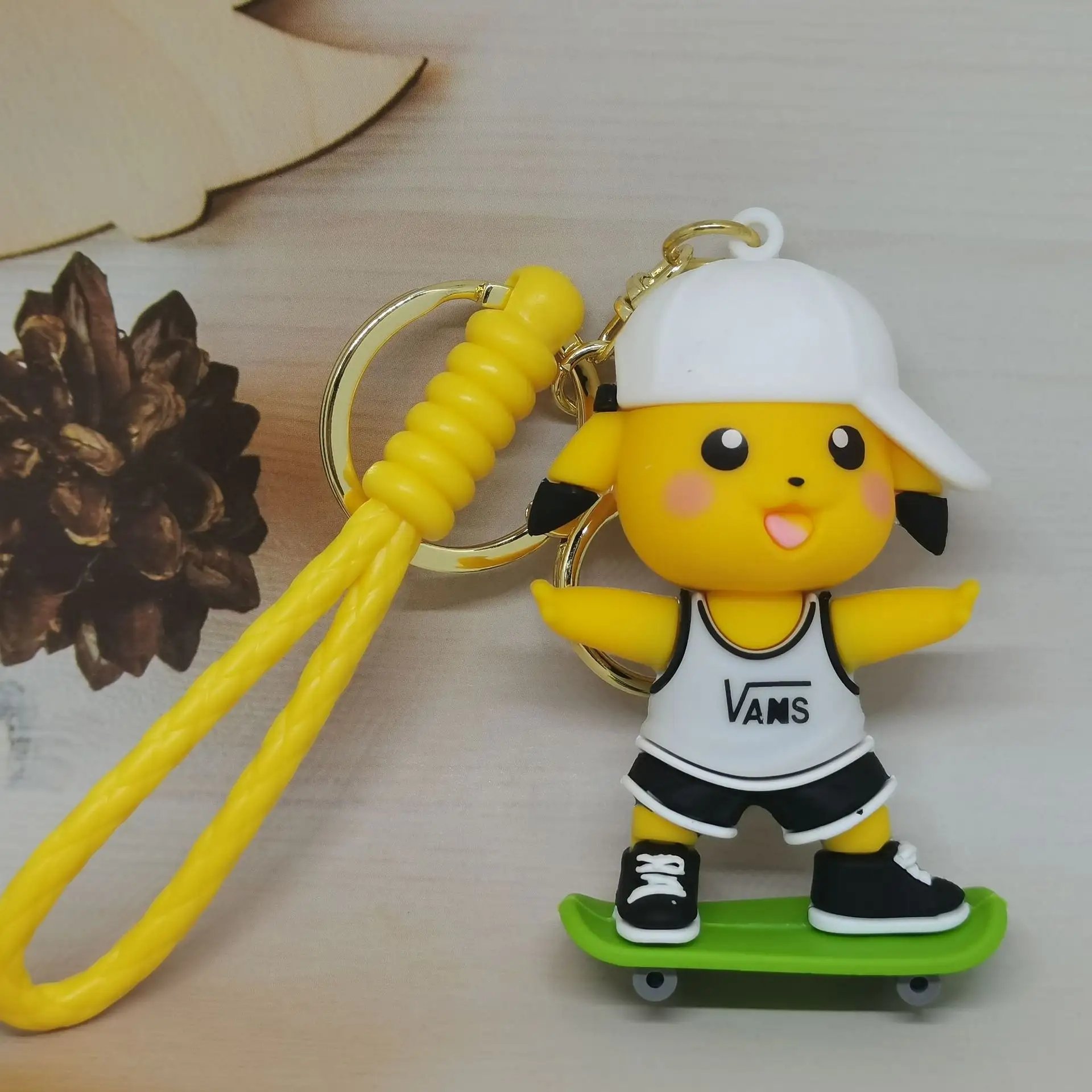 Factory Custom 3D Pvc rubber keychains Cartoon Silicone Japan Anime Anime Doll Car Bag Gift Pendant Hanging Rubber Keychains