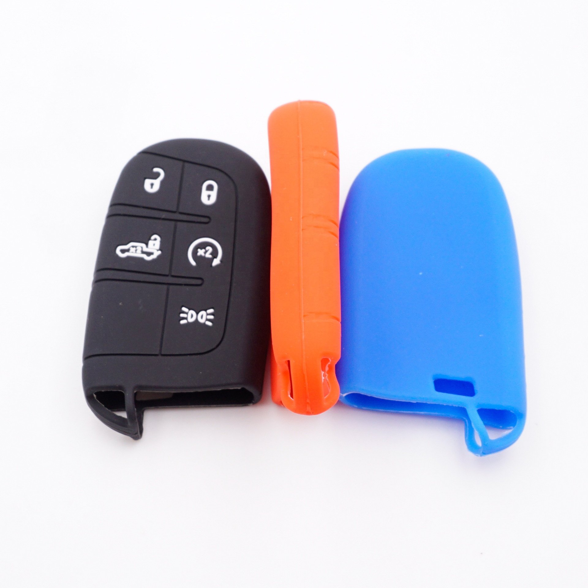 Silicone Car Key Case for Jeep Dodge Car Key Cover Protect Your Key Full Protection