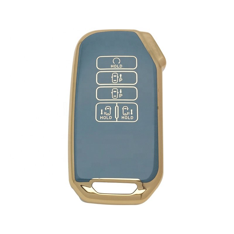 TPU Key Fob Cover Case for 2022 Kia EV6 Smart Key Remote Holder Skin Key Shell Full Protection Accessories