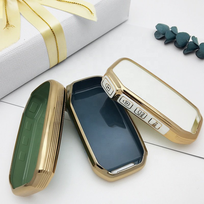 TPU Key Fob Cover Case for 2022 Kia EV6 Smart Key Remote Holder Skin Key Shell Full Protection Accessories