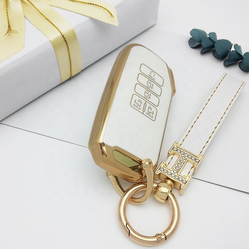 TPU Key Fob Cover Case for 2022 Kia EV6 Smart Key Remote Holder Skin Key Shell Full Protection Accessories