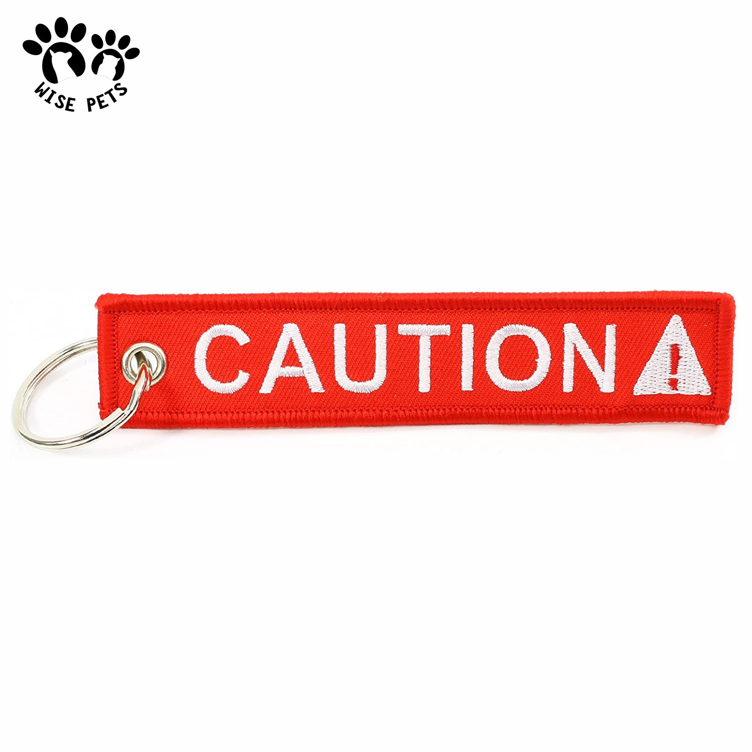 Custom Lanyard Woven Fabric Keychain Strap Move Flight Airplane Embroidery Key Chain Crew Embroidered Jet Tag For Car Motorcycle