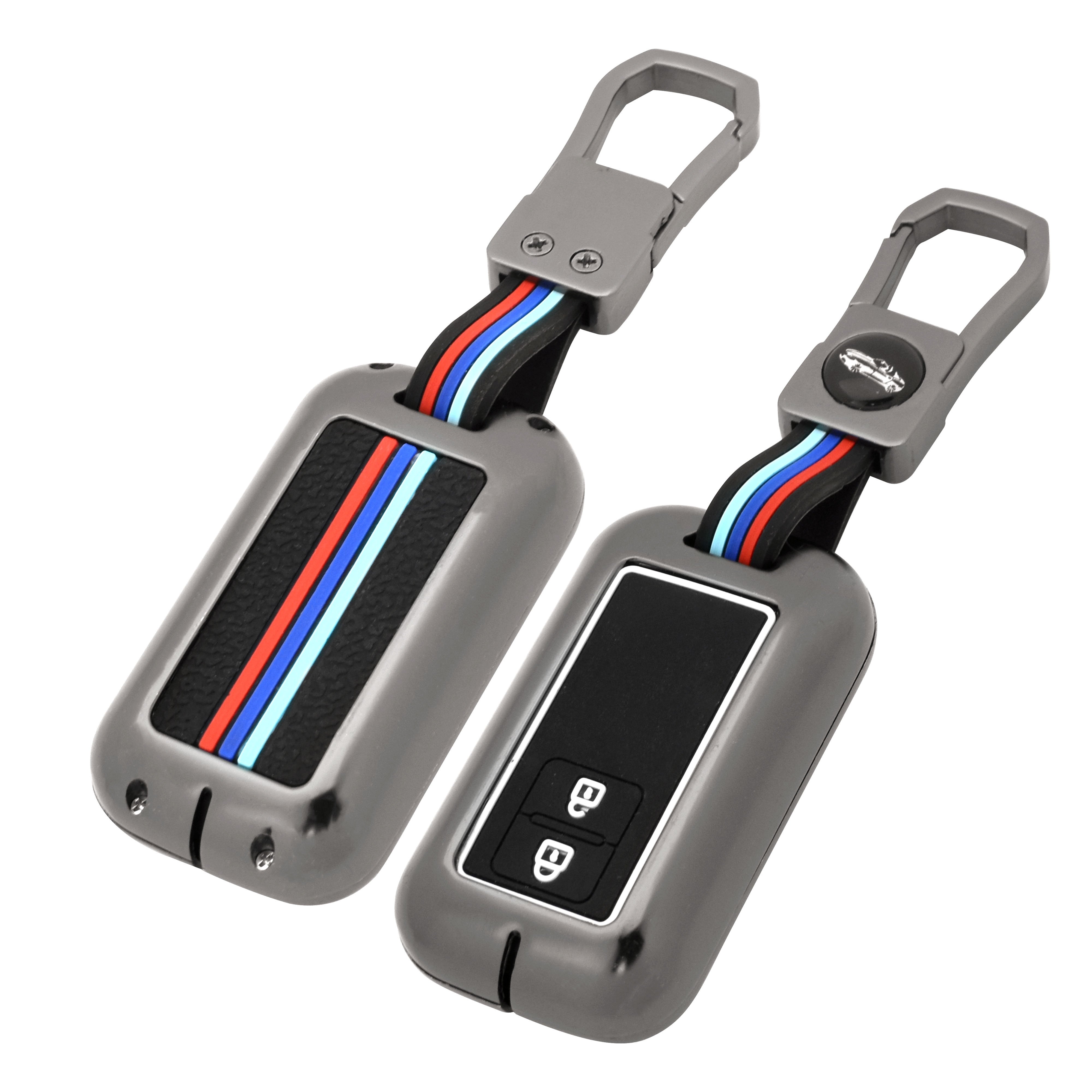 Domi New 3 Button Replacement Remote Car key Case Fob for Suzuki swift remote key shell luminous key holders