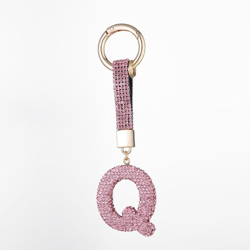 Luxury Bling Crystal Diamond Rhinestone Accessories Decor Hanging Key Chain Tumbler Mugs Cups Thermoses Car Decoration Pendants