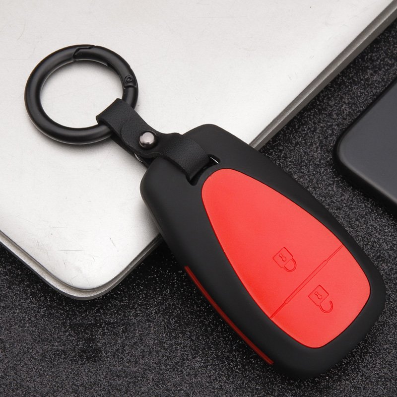 ABS Carbon fiber Car Remote Smart Key Case Cover For chevrolet cruze spark camaro Volt Bolt Trax Malibu Auto Key Shell