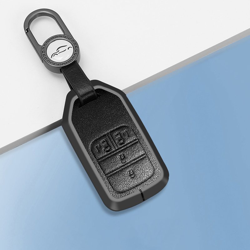 Aluminum alloy full cover Protective Key chain Keys Bag Car Key Case Accessories