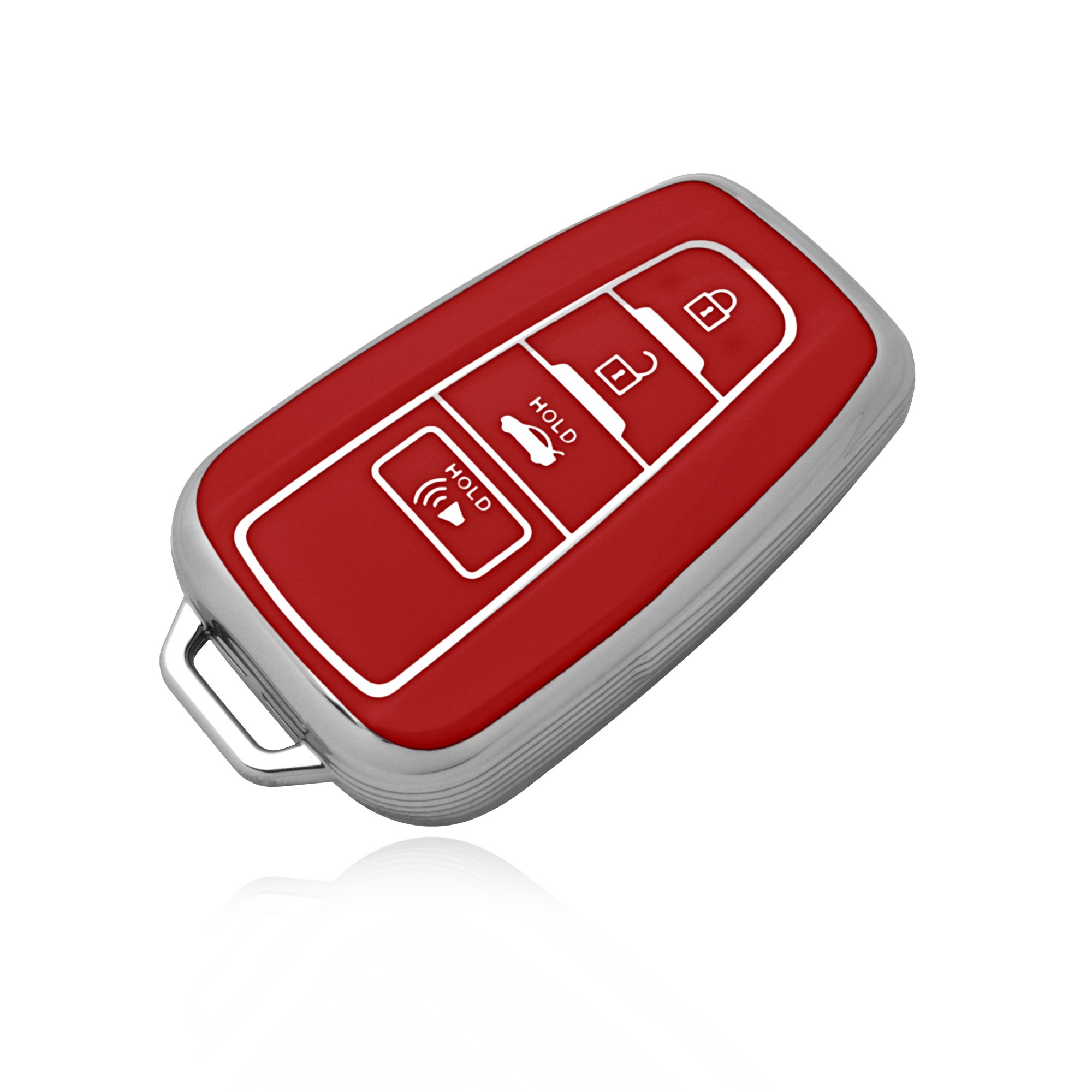 Factory Wholesale Reasonable Price For Toyota Corolla/Camry/RAV4 4 Buttons Key Multicolor TPU Auto Accessories
