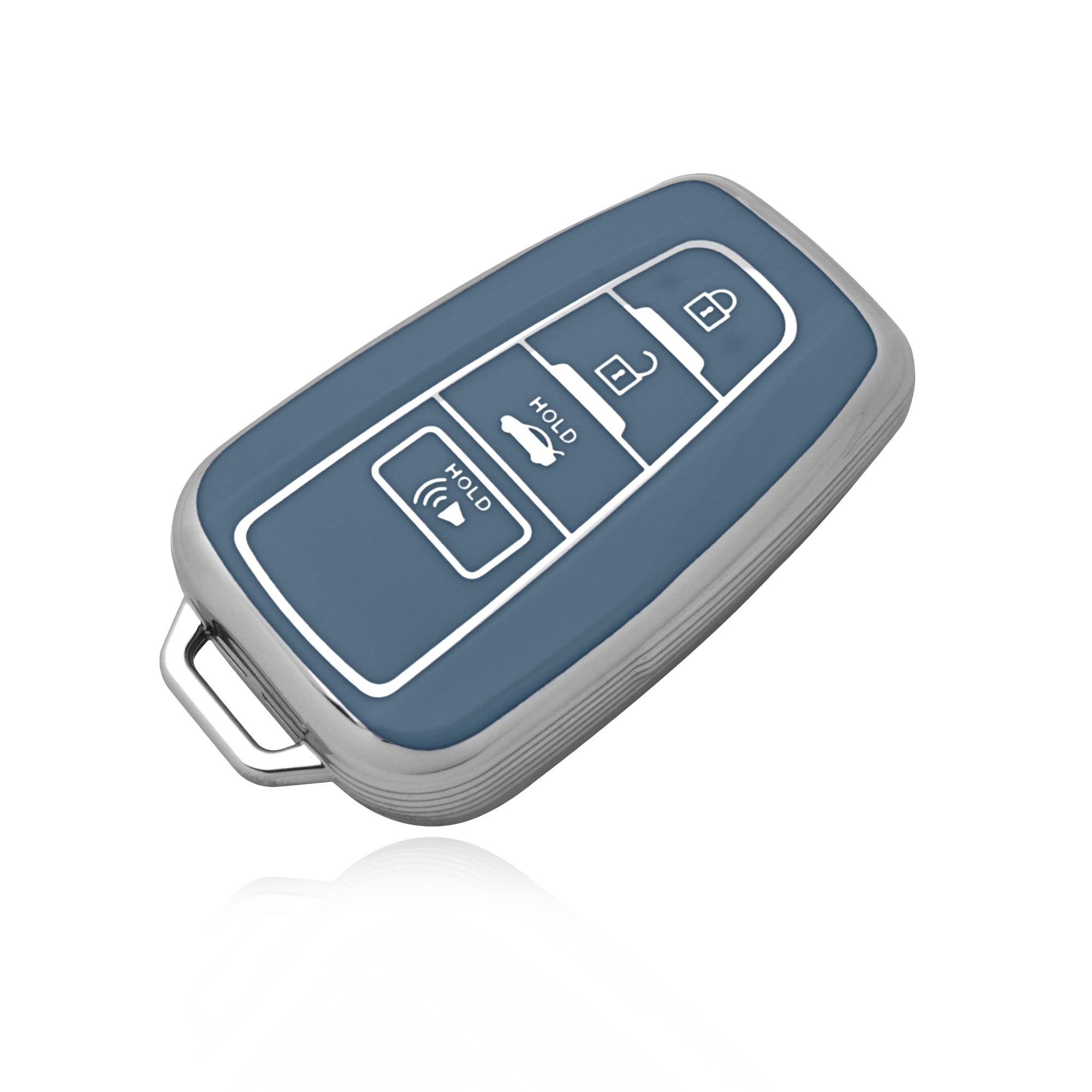 Factory Wholesale Reasonable Price For Toyota Corolla/Camry/RAV4 4 Buttons Key Multicolor TPU Auto Accessories