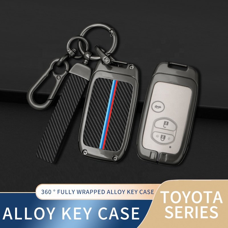 Factory Directly Sale Metal Alloy Carbon Fiber Remote Car Key Case Cover High Quality Car Cover Key New Design