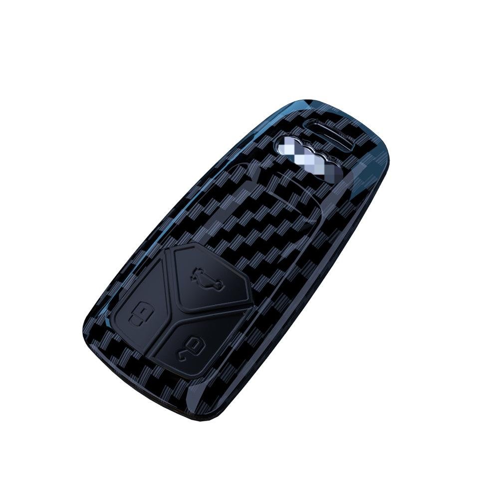 High Quality Car Key Cover high quality remote control 3 Button key case with keychain for AUDI a3/4/6/q5l/q7/q8/q3/q2l/a8l/tt