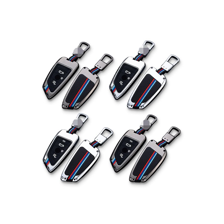 New Materials Good Price Zinc Alloy Silicone Fob Car Key Cover Remote Control Smart Key Bag Fit for Car Brand