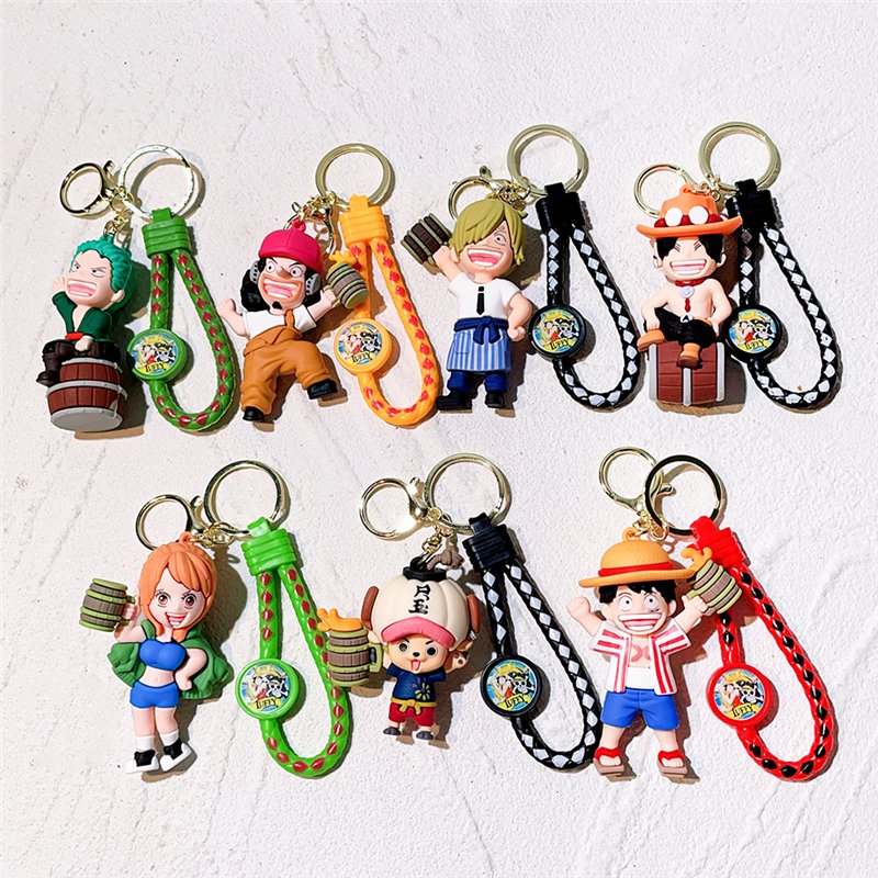 Anime Keychain Cartoon Road Feisuolong Toy Bag Pendant Car Keychain Small Gift