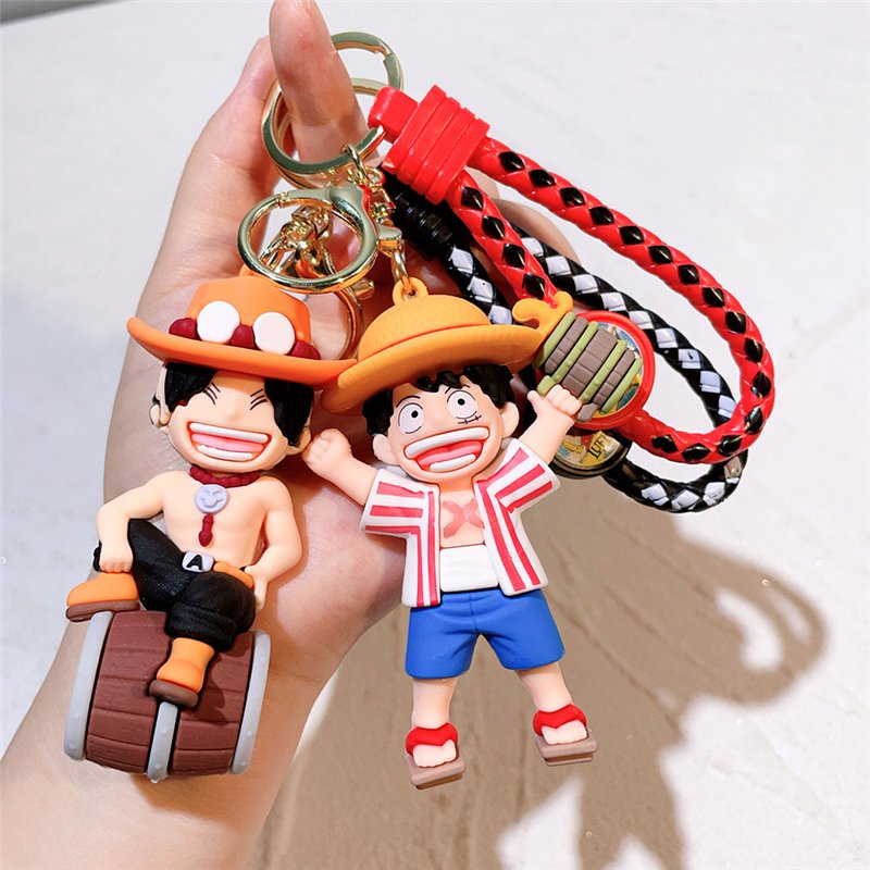 Anime Keychain Cartoon Road Feisuolong Toy Bag Pendant Car Keychain Small Gift