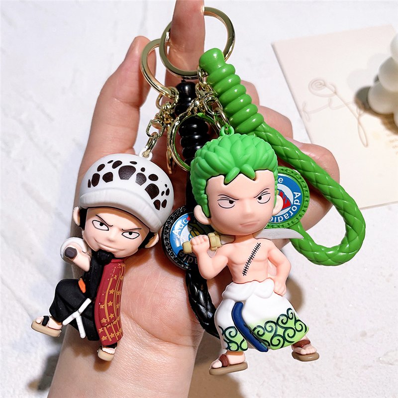 Anime Keychain Cartoon Road Feisuolong Toy Bag Pendant Car Keychain Small Gift