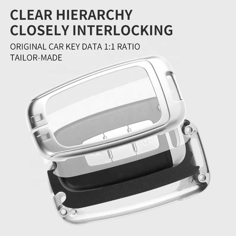For Smart Sportage Metallic Soul Smart Metal Remote Case Leather K3 Cerato 20222 Kia Car Key Cover