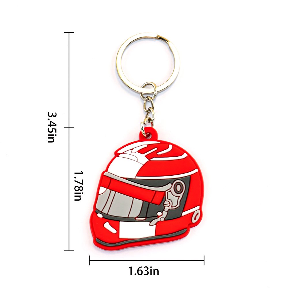 pvc keychains Motorcycle cartoon figure keyrings magic key chains cute key holder fit kids children bag trinket wholesale