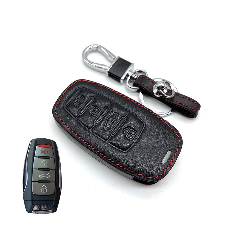 2023 Haval F7x H6 Accessories Customized Leather Key Case Cover Keychain Protective Car Key Haval Jolion Joico Jollein F7 H6