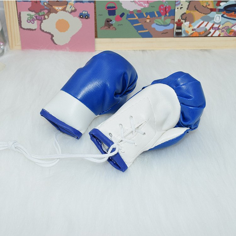 Large 10cm Boxing Gloves Pendant Car Interior Decoration Hanging Accessories Bag Clothing Accessories Glove Key Chain
