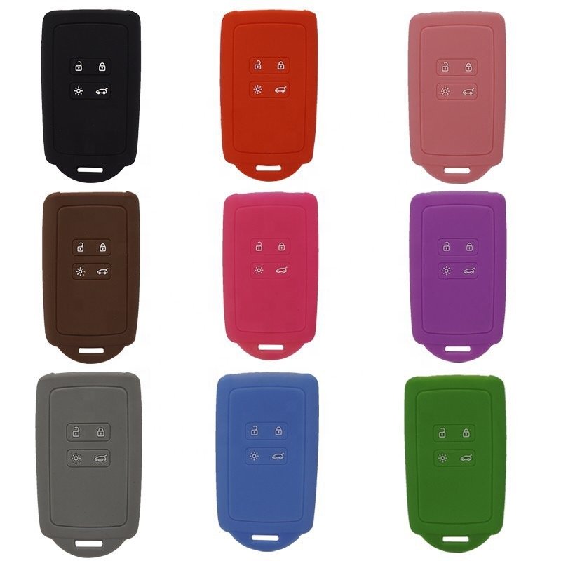 Sale Promotion Silicone Lightweight Car Remote Key Case Cover Shell For Renault Koleos Key cover