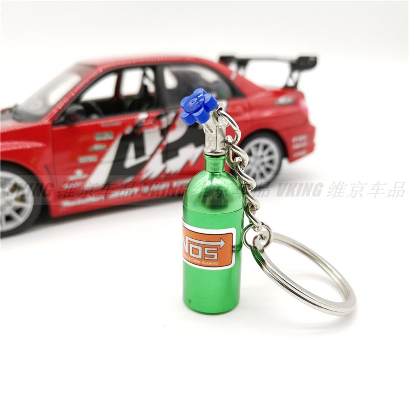 Creative car metal keychain turbo gear hub pendant brake disc shock absorber Pendant keychain gearbox Keyring Accessories