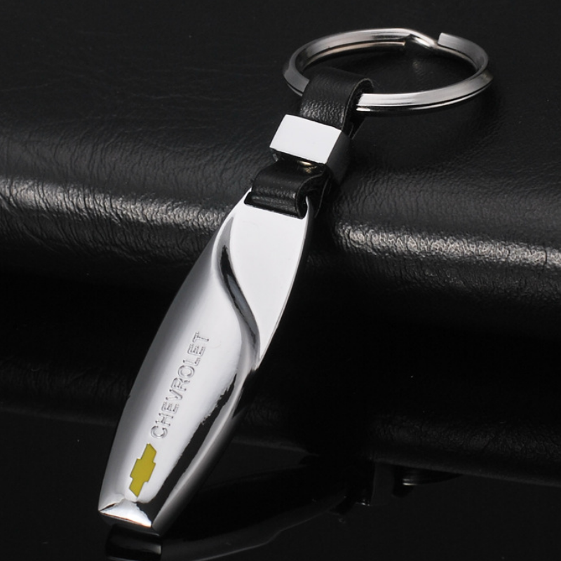 Retail Drop Shape Car logo Keychain In Stock customized your logo Hot sales Souvenir Car Key Holder For Men