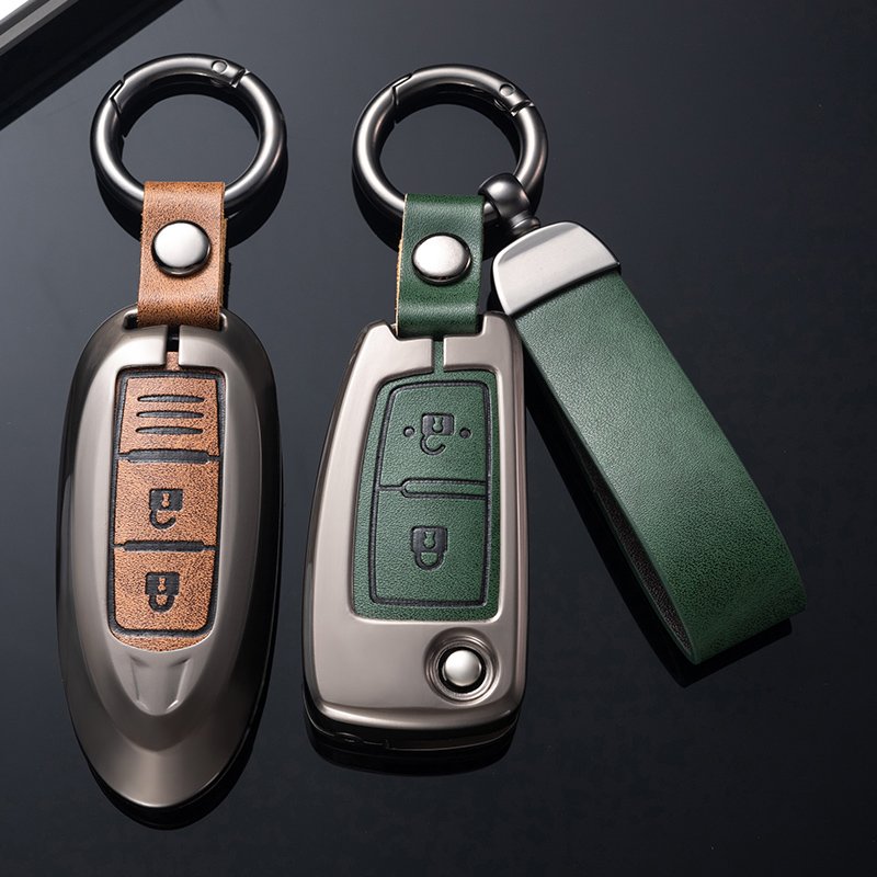 Car Key Accessories Smart Key Fob Shell Case Cover With Keychain For Nissan Patrol Y61 Y62 Rogue Funda Para Llaves De Coche