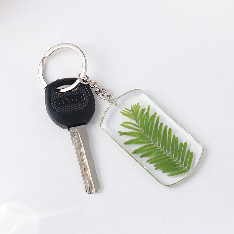 Dried Flower Keychain Cute Key Ring Purse Bag Backpack Car Key Charm Earbud Case Accessory Women Christmas Graduation Day Gift