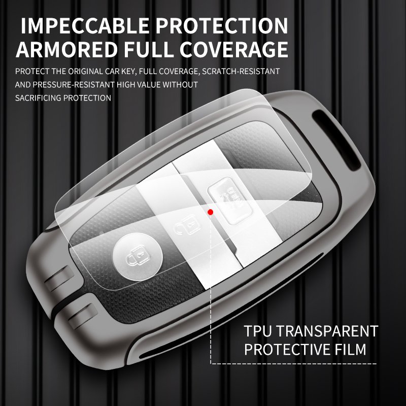Zinc Alloy Car Remote Key Case for Kia Picanto Sportage 2017 2020 RIO 3 Cerato 4 Soul K5 Ceed Optima Seltos Sorento Accessories