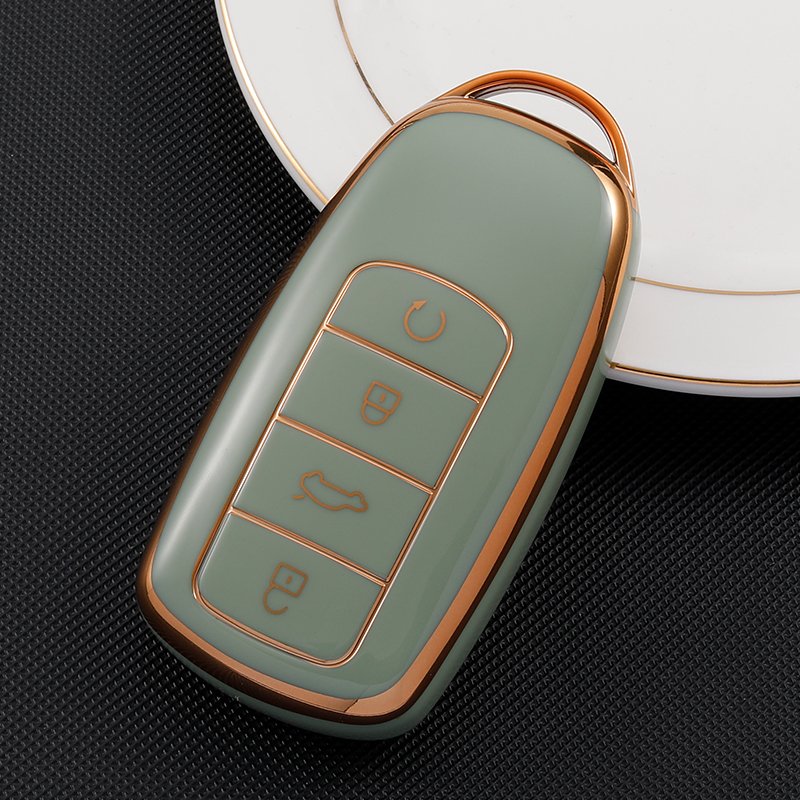 Auto TPU Car Smart 4Button Key Case Cover Shell Bag Keychain For Chery Tiggo 8 Pro Tiggo 8plus New 5 plus 7pro