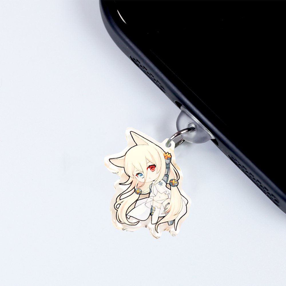 custom dust plug charms Kawai Anti Dust Cap Pendant Charge Port Plug For iPhone Type C Dust Protection cell phone