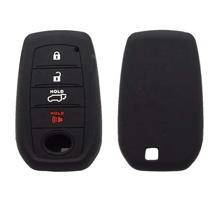 For Smart Case Toyota Hilux Custom Remote Soft Silicone Key Case New Product Golden Supplier Car Key Cover Cute