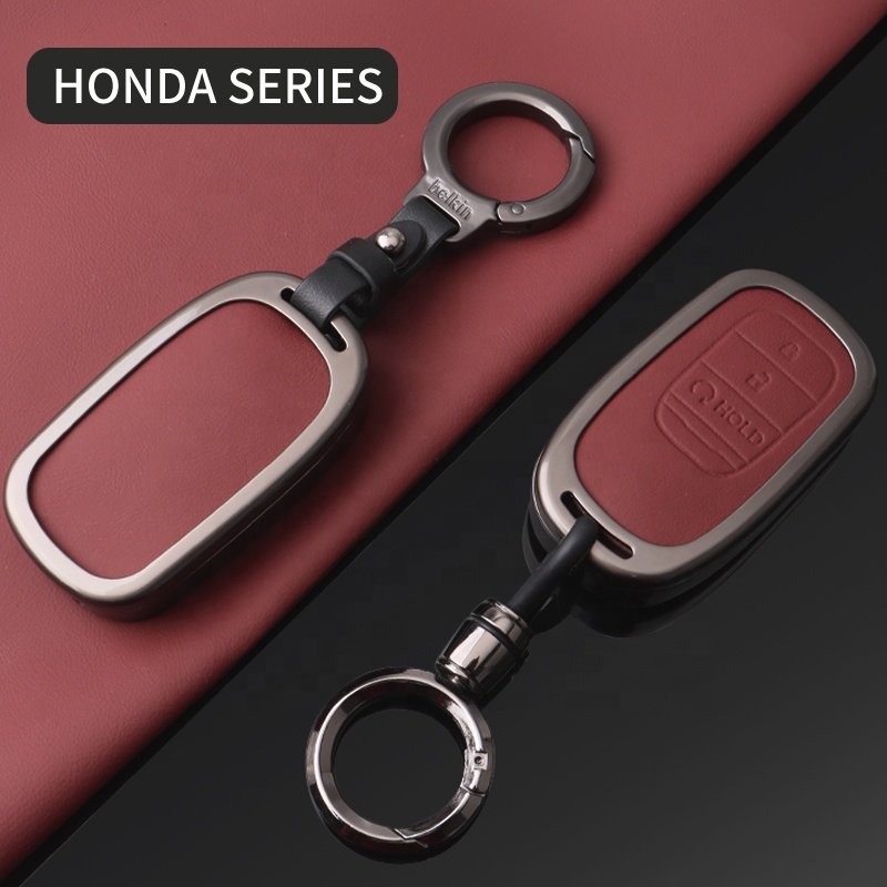 Colorful Custom Zinc Alloy Car Key Cover Durable Car Key Fob Cover Case for Honda