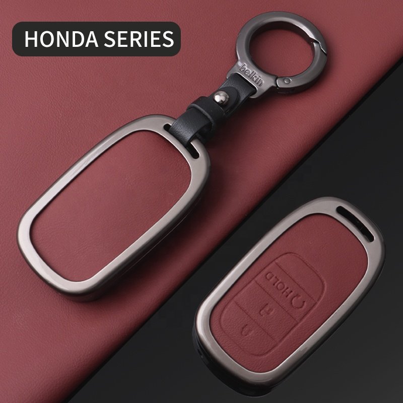 Colorful Custom Zinc Alloy Car Key Cover Durable Car Key Fob Cover Case for Honda