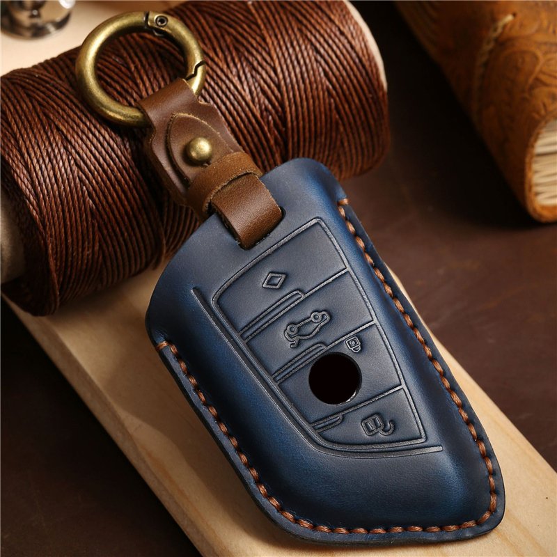 Car Key Case Cover Key Bag For Bmw F20 G20 G30 X1 X3 X4 X5 G05 X6 Accessories Car-Styling Holder Shell Keychain Protection