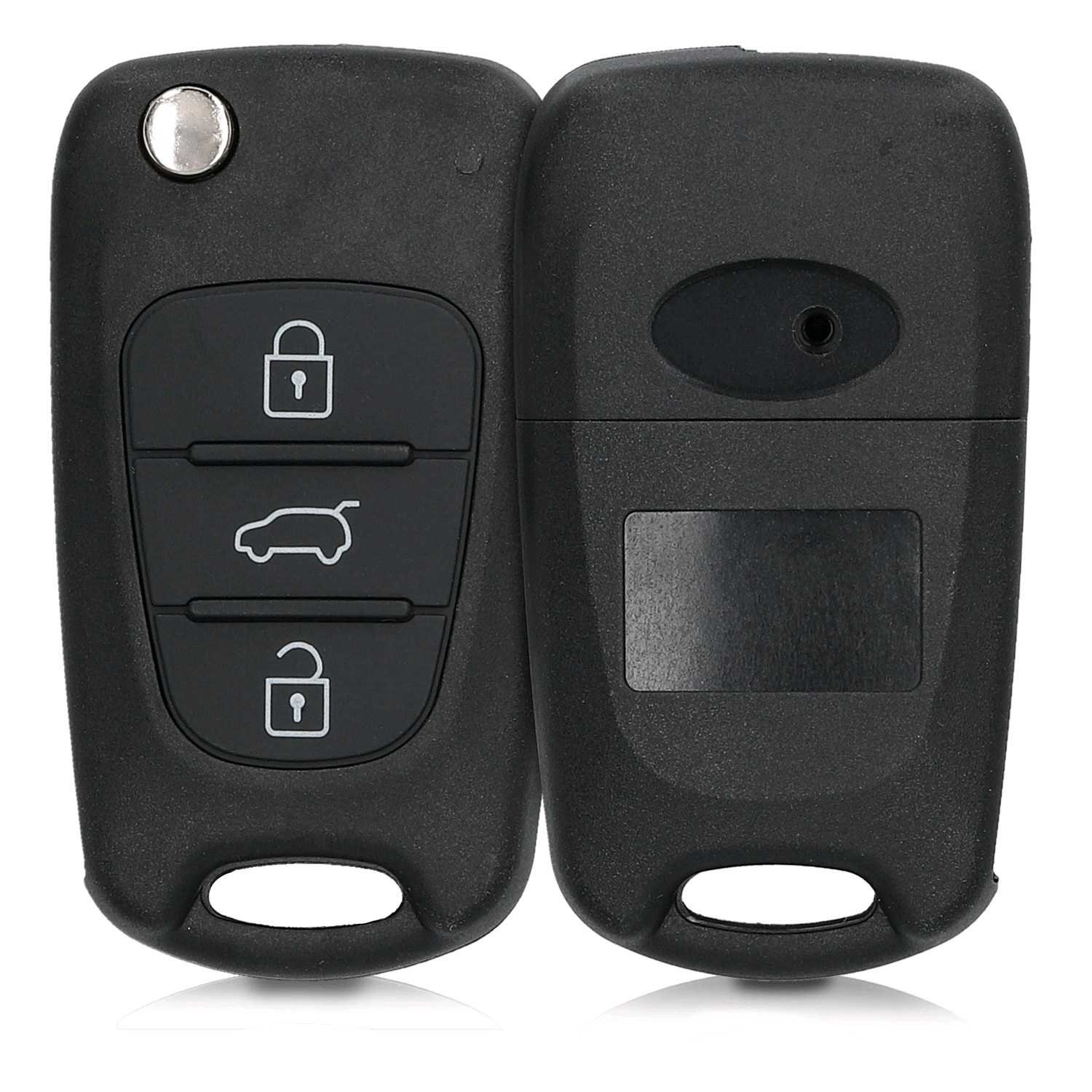 Car Key Accessories Blank Car Keys Plastic Remote Car Fob shell Flip Key Case Suitable for KIA HYUNDAI