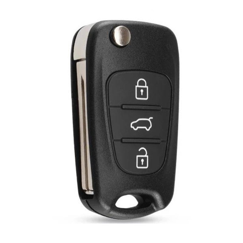 Car Key Accessories Blank Car Keys Plastic Remote Car Fob shell Flip Key Case Suitable for KIA HYUNDAI