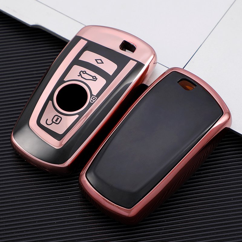 Factory Direct Sales Suitable for BMW 5 Series Car Key Case,for 3 Series 7 Series Shell Key Case Key Chains Accessories