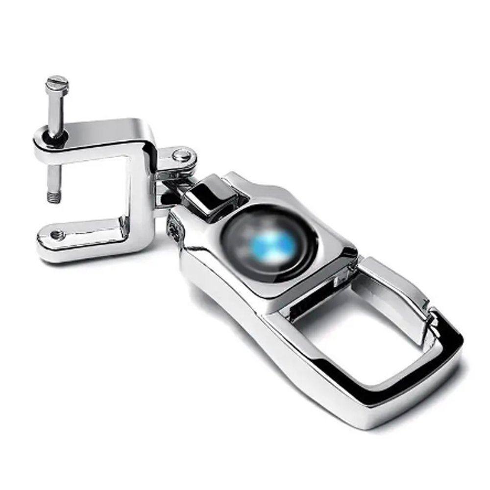Wholesale versatile luxury car key accessories keychains with rotatable keychains and custom logos