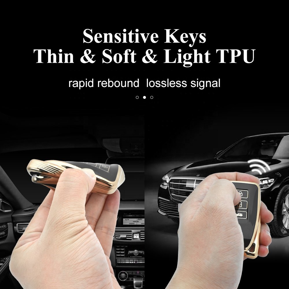 Car Key Cover Case Shell Fob For Lexus 3 Button TPU Key Cover Car Key Cover Case Shell Fob For LEXUS