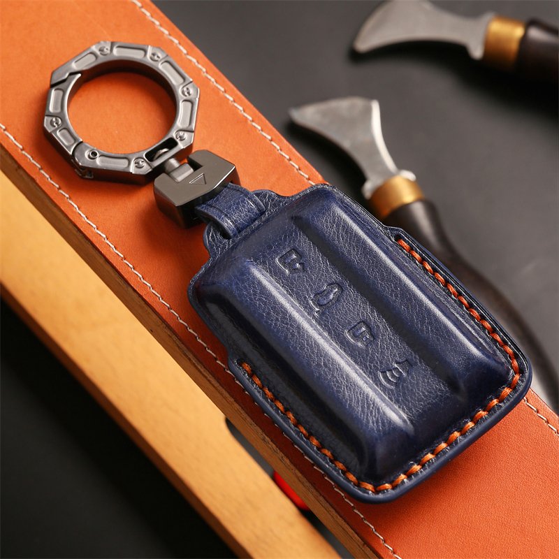 Leather Car Key Case Cover for Tank 300 Car key Shell Automotive interior accessories Tank 500 key case
